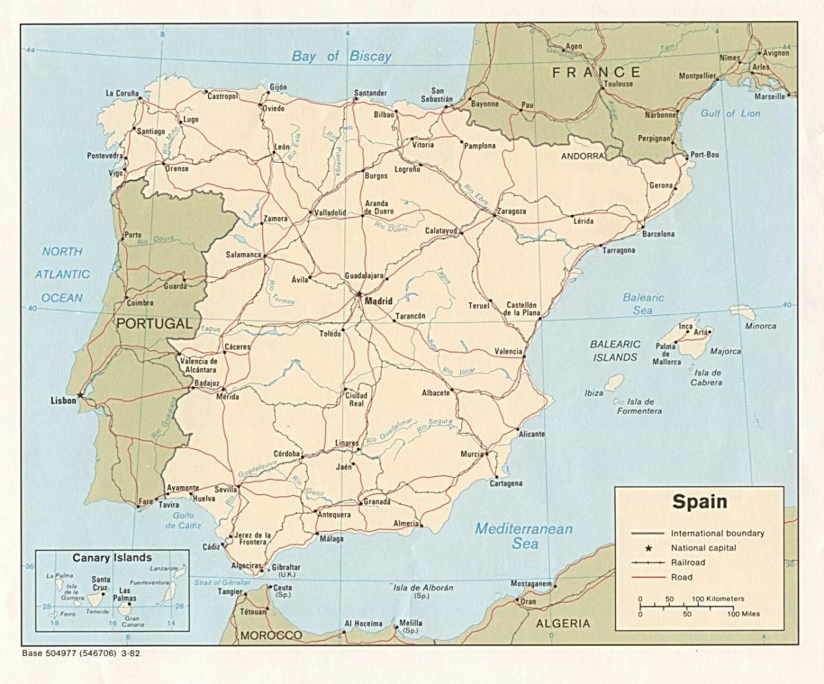 Madrid på kartet