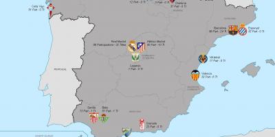 Kart over real Madrid 
